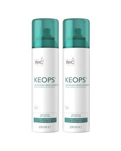 RoC Keops Déodorant Spray Fraicheur 48h Lot de 2 x 100ml