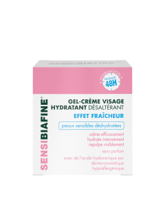 SENSIBIAFINE GEL-CREME VISAGE HYDRATANT DESALTERANT EFFET FRAICHEUR 50ML