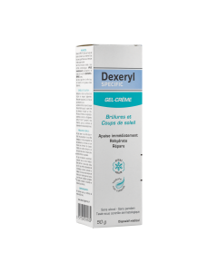 DEXERYL SPECIFIC gel-crème 50g , brûlures et coups de soleil, effet frais, sans alcool, sans paraben. A partir de 2 ans.  Dispositif médical.