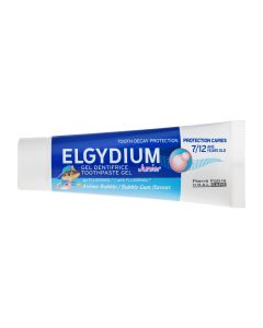 ELGYDIUM Junior Bubble 7/12 ans - dentifrice enfant 50 ml