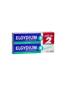Pierre Fabre Oral Care - Elgydium - Dentifrice Dents Sensibles - Offre spéciale duo 2X75ml