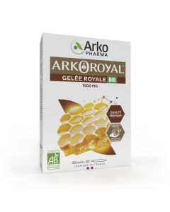 ARKOROYAL GELEE ROYALE 1500MG BIO 20 ampoules x 10ml