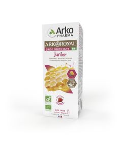 Arkoroyal Fortifiant Bio Junior Gelée Royale, Propolis, Sirop 140ml