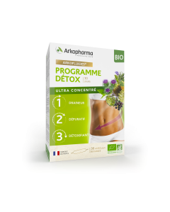 ARKOFLUIDES BIO Programme Détox Triple Action 30 amp. x 10 ml