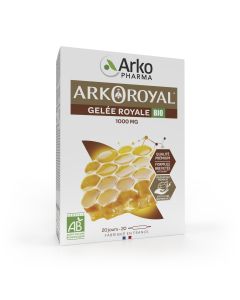 ARKOROYAL GELEE ROYALE 1000MG BIO 20 AMPOULES 10ML