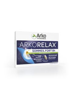 Arkorelax Sommeil Fort 8H Mélatonine, Valériane, 15 comprimés