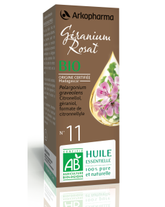 OLFAE N°11 Géranium Rosat BIO 5 ml (Pelargonium graveolens)