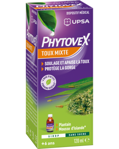 PHYTOVEX SIROP Toux Mixte Sans Sucre