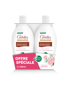 SOIN NATUREL TOILETTE INTIME EXTRA-DOUX 2x500 ml 