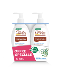 RC SOIN NATUREL TOILETTE INTIME ANTI-BACTERIEN 2x250ML