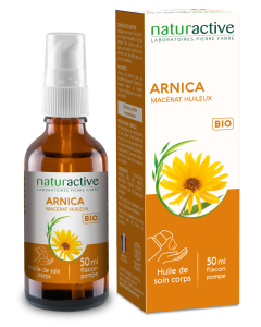 Naturactive - Huiles Végétales Bio - Arnica Macérat Huileux 50ml