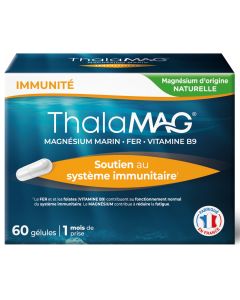 THALAMAG MAGNESIUM MARIN FORME PHYSIQUE ET MENTALE BOITE DE 60 GELULES