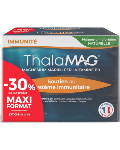 THALAMAG MAGNESIUM MARIN FORME PHYSIQUE ET MENTALE DUO 2 BOITES X 60 GELULES