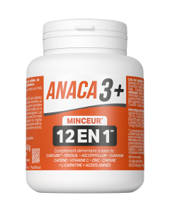 ANACA3+ MINCEUR 12 EN 1  120 gélules