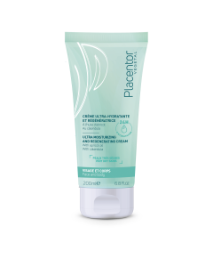 PLACENTOR crème ultra hydratante & regenerante peaux très Sèches tube 200 ml