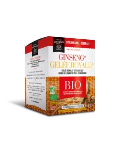 Ampoules Ginseng gelée royale BIO