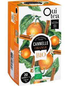 OUI TEA infusion cannelle orange BIO