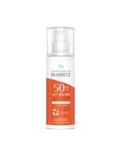 LAIT SOLAIRE VISAGE ET CORPS SPF50 CERTIFIÉ BIO - 100 ML