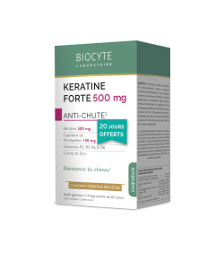 BIOCYTE KERATINE FORTE ANTI-CHUTE 120 GELULES