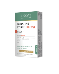 KERATINE FORTE 900 MG BOOST 40 GELULES BIOCYTE