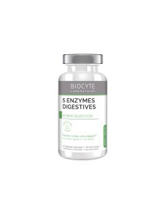 BIOCYTE 5 ENZYMES DIGESTIVES 60 GELULES