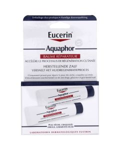 EUCERIN DRY SKIN AQUAPHOR BAUME REPARATEUR 2X10 GRAMMES