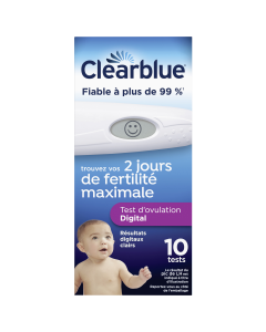 Test d'Ovulation Clearblue Digital Kit de 10 tests