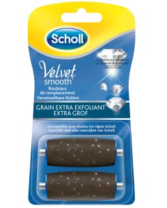 SCHOLLVELVET ROULEAU EXT EXFOL X 2