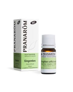 Pranarom -  Gingembre BIO - Huile Essentielle Chémotypée - Tonique Digestive - 100% Pure Et Naturelle - HECT - 5 ml