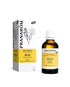 Pranarom - Ricin Bio - Huile Végétale - Soin des Cheveux, Ongles et Peau - 50 ml