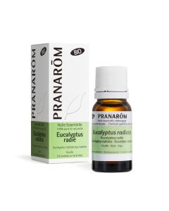 Pranarom - Eucalyptus Radié BIO - Huile Essentielle Chémotypée - Voies Respiratoires - 100% Pure Et Naturelle - HECT - 10 ml