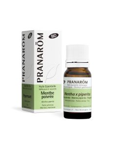 Pranarom - Menthe Poivrée BIO - Huile Essentielle Chémotypée - Digestion & Tonus - 100% Pure Et Naturelle - HECT - 10 ml