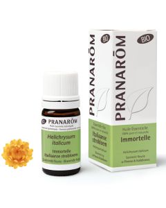 Pranarom - Immortelle BIO - Huile Essentielle Chémotypée - Soin de la peau & Bleus - 100% Pure Et Naturelle - HECT - 5 ml