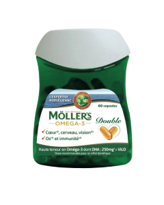 MOLLERS Oméga -3 Double 60 gélules