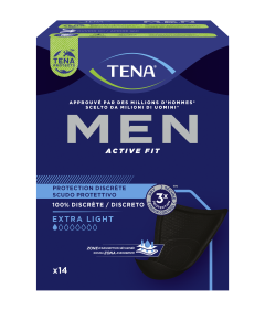 TENA Men Active fit protections extra light x14