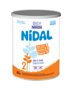 NESTLE NIDAL 2 Lait Infantile 2ème âge 800g de 6 mois à 1 an