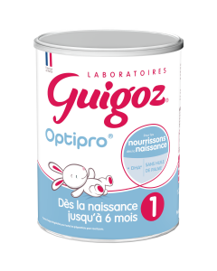 GUIGOZ OPTIPRO Lait Infantile 800g 1er âge dès la Naissance