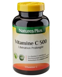 NATURES PLUS VITAMINE C 500 CPR LIB PRO SECABL 120