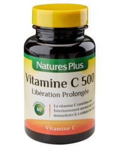 NATURES PLUS VITAMINE C 500 CPR LIB PRO SECABL  60