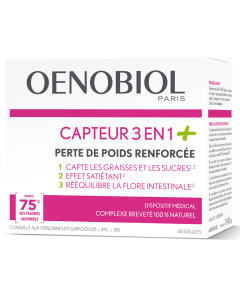 OENOBIOL CAPTEUR 3 EN 1 PLUS 60 GELULES