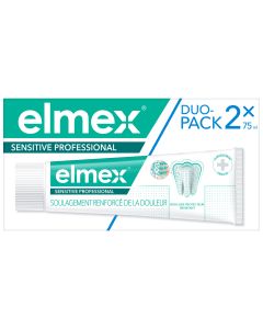 ELMEX SENSITIVE PROFESSIONAL DENTIFRICE REGULAR 2x75ML