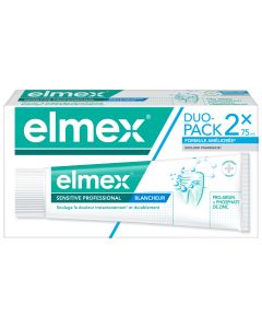 ELMEX SENSITIVE PROFESSIONAL BLANCHEUR DENTIFRICE BLANCH DUO 75ML