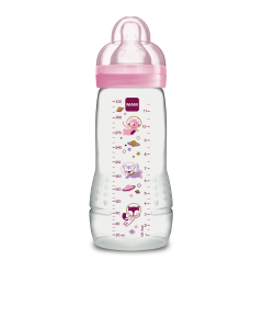 Biberon Easy Active Décoré 330 ml Fille - Tétine débit X