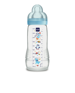 Biberon Easy Active Décoré 330 ml Garçon - Tétine débit X