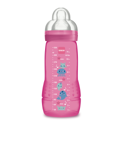 Biberon Easy Active Coloré 330 ml Fille - Tétine débit X