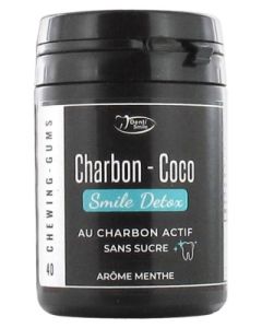 DENTI'SMILE CHARBON COCO CHEWING GUM 40