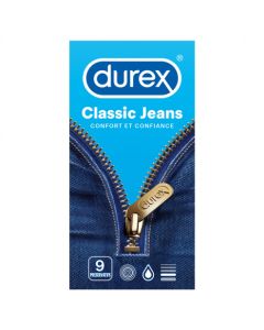 DUREX CLASSIC JEANS PRESERVATIF   9