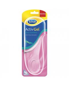 SCHOLL ACTIVGEL QUOTIDIEN SEMELLE CHAUSSU TALON X2