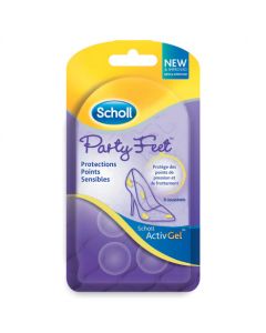 SCHOLL ACTIVGEL PARTY FEET COUSSINET POINT SENS X6