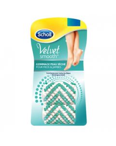 SCHOLL VELVET SMOOTH ROULEAU GOMMAGE PS X2